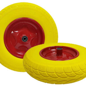 KOŁO OŚKA PEŁNE KOMPLETE DO TACZKI 4.00-8 wózka SOLIDNE MOCNE