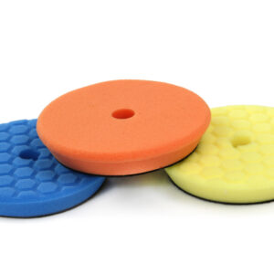 ZESTAW GĄBEK POLERSKICH PADÓW 150 MM POLEROWANIE GĄBKI RZEP SOLIDNE