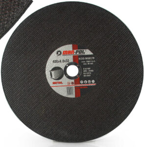 TARCZA DO CIĘCIA METALU STALI INOX 400 X 32 X 4MM MOCNA