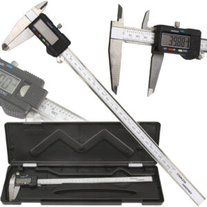 SUWMIARKA ELEKTRONICZNA 300 MM STAL NIERDZEWNA Z WYŚWIETLACZEM LCD SOLIDNA