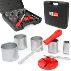 OTWORNICE WOLFRAMOWE DO GLAZURY PŁYTEK BETONU 8szt