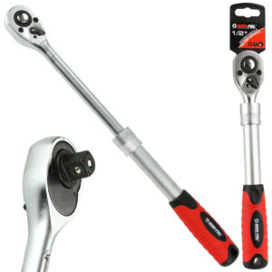 GRZECHOTKA TELESKOPOWA 1/2 KLUCZ TRESZCZOTA 440MM SOLIDNY WARSZTATOWY