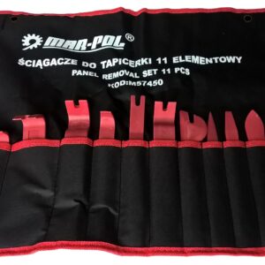 ŚCIĄGACZE DO TAPICERKI SAMOCHODOWEJ11 ELEMENTÓW SOLIDNE