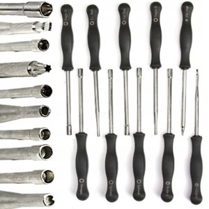 ZESTAW KLUCZY WKRĘTAKÓW DO REGULACJI GAŹNIKÓW 10el GAŹNIKA PROFESJONALNE