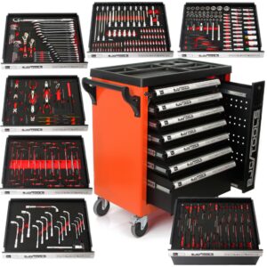 Szafa Szafka Serwisowa Narzędziowa Warsztatowa BJC 7 szuflad z wyposażeniem Solidna