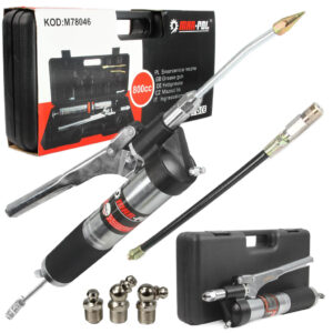 SMAROWNICA RĘCZNA TAWOTNICA 800 ML 2 KOŃCÓWKI ZESTAW WALIZKA+ ZESTAW WĘŻYKI