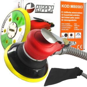 SZLIFIERKA MIMOŚRODOWA 150+125MM PNEUMATYCZNA SOLIDNA