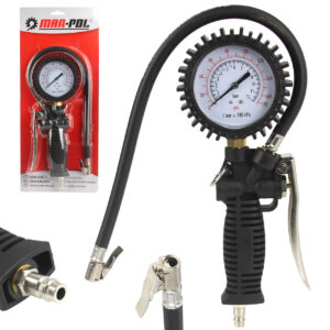 PISTOLET DO POMPOWANIA KÓŁ MAMOMETR SOLIDNY