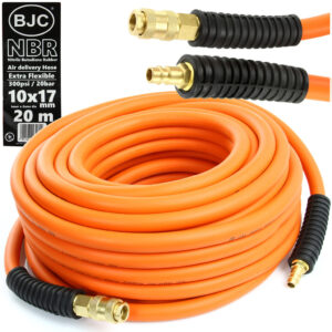 PRZEWÓD ZAKUWANY PNEUMATYCZNY DO KOMPRESORA WĄŻ CIŚNIENIOWY NBR 10x17mm 20m