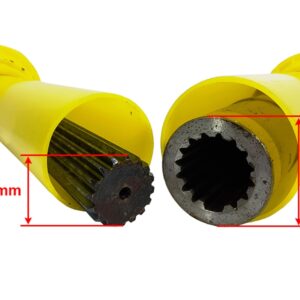 WAŁEK wom PRZEKAŹNIKA MOCY frez FREZOWANY DO CIĄGNIKA 80cm PRZEGUBOWY