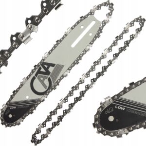 PROWADNICA DO PIŁY SPALINOWEJ 25CM 10' 2 ŁAŃCUCHY GAŁĘZIÓWKA