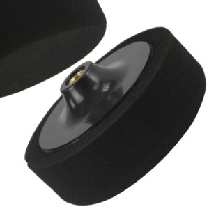 GĄBKA POLERSKA 150X50 CZARNA DO SZLIFIEREK WIERTAREK GWINT M14