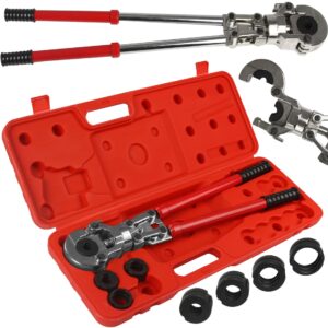 ZACISKARKA DO RUR PEX 6T PROFESJONALNA SOLIDNA ZESTAW 4 MATRYCE