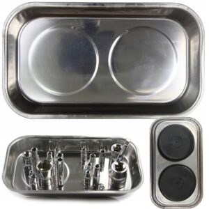 MISKA MAGNETYCZNA WARSZTATOWA PROSTOKĄTNA 240X140 NA NARZĘDZIA MAGNEZ