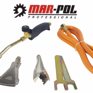 Palnik Gazowy Do Opalania Lutowania 3 dysze SOLIDNY WĄŻ 1,5M