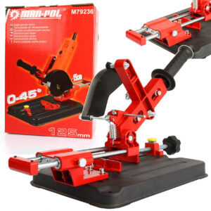 STATYW STOJAK Z POSUWEM DO SZLIFIERKI KĄTOWEJ 115-125MM UCHWYT REGULACJA