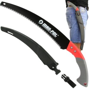 PIŁA RĘCZNA OGRODOWA PIŁKA DO GAŁĘZI DREWNA 350MM ETUI