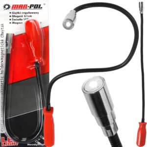 CHWYTAK MAGNETYCZNY LED GIĘTKI MAGNES NEODYMOWY