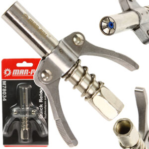 KOŃCÓWKA DO SMAROWNICY AUTOMATYCZNA SZYBKOZŁĄCZE SOLIDNA KOŃCÓWKA