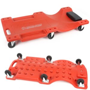 LEŻANKA WARSZTATOWA 6 KOŁOWA 36" LEŻAK Z ZAGŁÓWKIEM MOCNA WÓZEK WARSZTATOWY