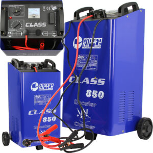 PROSTOWNIK SAMOCHODOWY Z ROZRUCHEM ROZRUCH START 850 LCD 12V 24V MOCNY