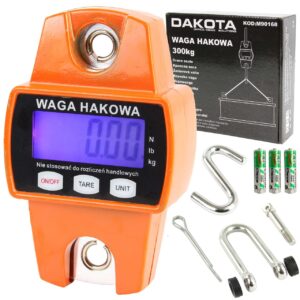 WAGA ELEKTRONICZNA HAKOWA SOLIDNA PRZEMYSŁOWA