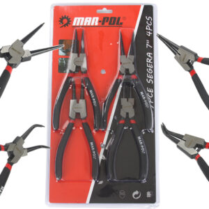 SZCZYPCE DO PIERŚCIENI SEGERA ZACISKÓW HAMULCOWYCH KOMBINERKI ZESTAW