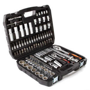 ZESTAW KLUCZY NASADOWYCH KLUCZE NASADOWE TORX 108 ELEMENTÓW NA PREZENT