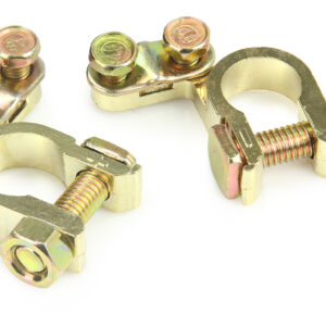 STANDARDOWE KLEMY KLEMA ZACISKI DO AKUMULATORA 2 SZTUKI