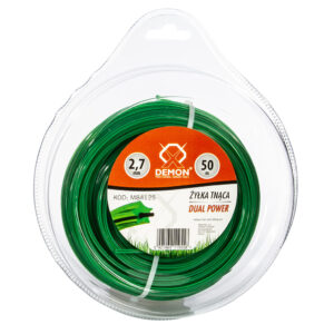 ŻYŁKA 2.7mm 50m GWIAZDKA / ZBROJONA MOCNA PODKASZARKA KOSA DEMON