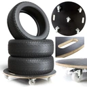 OKRĄGŁA PLATFORMA TRANSPORTOWA WÓZEK TRANSPORTOWY WARSZTATOWY WULKANIZACJA