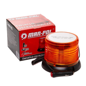 ŚWIATŁO OSTRZEGAWCZE KOGUT 10-30V 40-LED