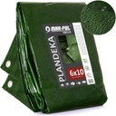 PLANDEKA 6X10 WYTRZYMAŁA B. GRUBA NA TARAS 10X6M MROZOODPORNA WODOODPORNA