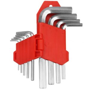 KLUCZE IMBUSOWE 1.5-10mm 9PCS "KRÓTKIE"