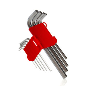 KLUCZE IMBUSOWE 1.5-10mm 9PCS "ŚREDNIE"