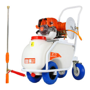 OPRYSKIWACZ SPALINOWY WÓZKOWY 50L DEMON