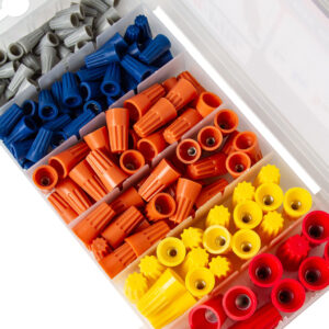 ZESTAW ZŁĄCZEK KABLOWYCH SKRĘTNYCH 158EL ELEKTRYCZNE KONEKTORY IZOLACJA