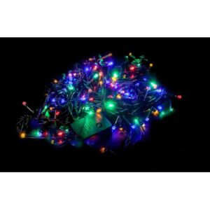 Lampki choinkowe wewnętrzne 300 LED multicolor 8 funkcyjnym programatorem