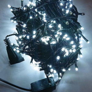 Lampki choinkowe wewnętrzne 300 LED Zimna Biała 17,5m SOLIDNE