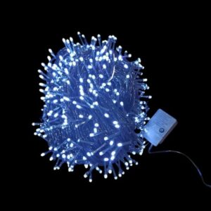 LAMPKI SOPLE 500 LED BIAŁE wewnętrzne zewnętrzne 21m KURTYNA