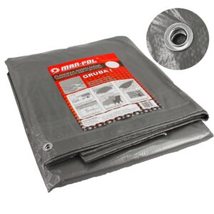 Plandeka 130 g/m2 6 x 8m ochronna gruba