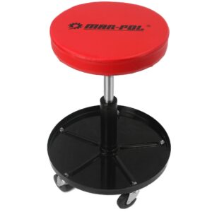 STOŁEK warsztatowy taboret obrotowy REGULACJA