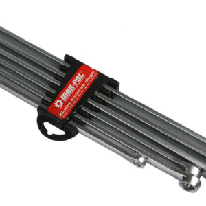 KLUCZE oczkowe DŁUGIE do NAPINACZY 8-24 proste 6 elementów MOCNE