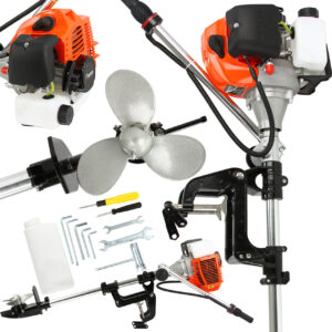 SILNIK ZABURTOWY SPALINOWY 5,8KM DO ŁÓDKI PONTONU MOCNY DEMON