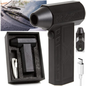 DMUCHAWA Mini Turbo JetFan 2 Air Duster do kurzu LIŚCI KOMPUTERA na GRILLA MOCNA