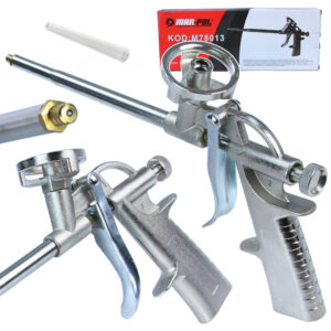 PISTOLET DO PIANY MONTAŻOWEJ MIEDZIANA DYSZA PIANKI METALOWY MOCNY PIAN