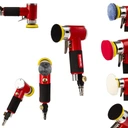 SZLIFIERKA POLERKA PNEUMATYCZNA MIMOŚRODOWA + 3 DYSKI 25 50 75mm NOWOŚĆ