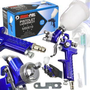 Pistolet lakierniczy malowania dysza hvlp 0,8 mm