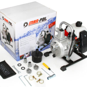 Pompa powierzchniowa Do wody 1 CAL Mar-Pol 4000 W 8000 l/h MOTOPOMPA + WĄŻ SSĄCY 5mb