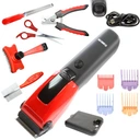 Maszynka do Strzyżenia Psów Kotów Zwierząt Cicha Bezprzewodowa Mocna Zestaw